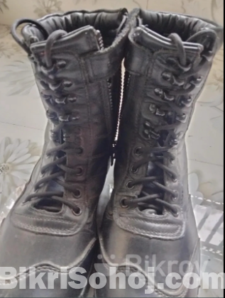 Biker Boot/ Police High Boot.